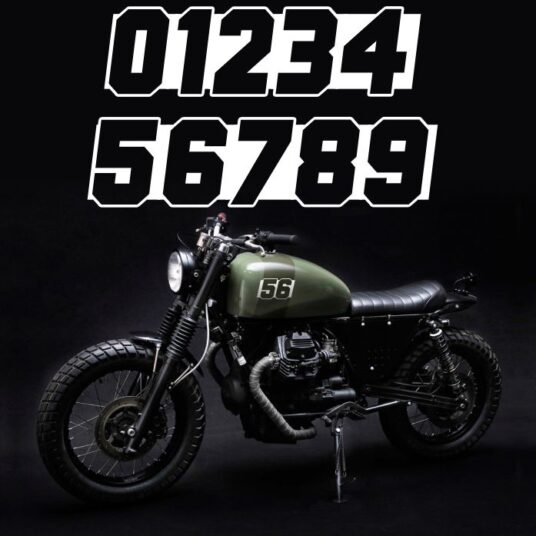 Cafe Racer Bobber Scrambler Stickers