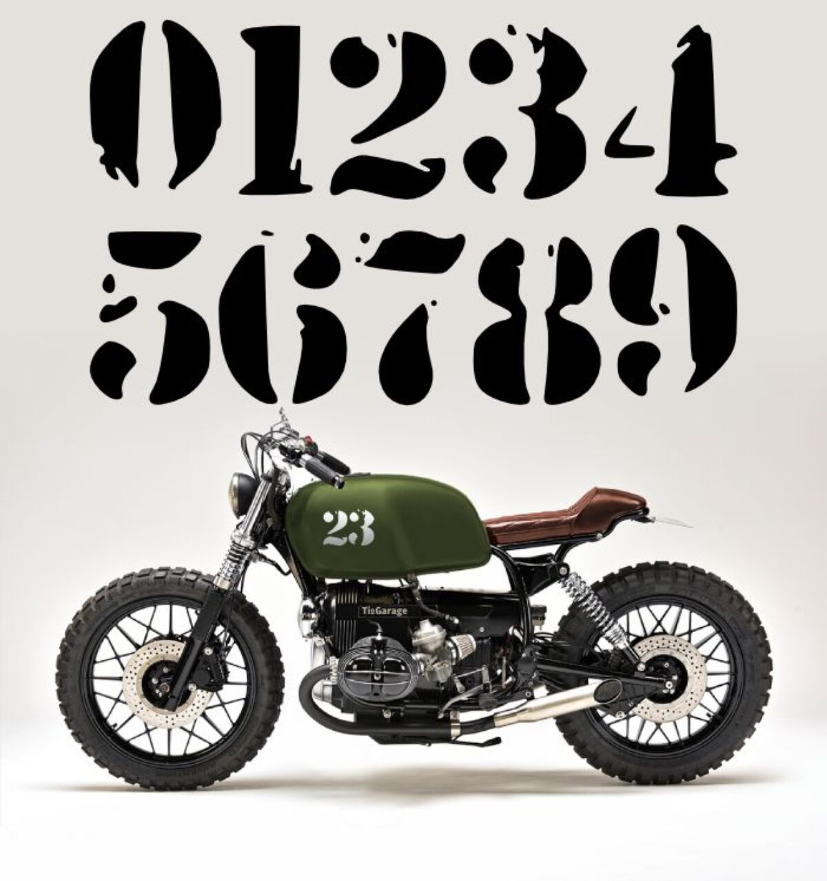 NUMERI PICCOLI NERO COD 13100 – Stile Moto